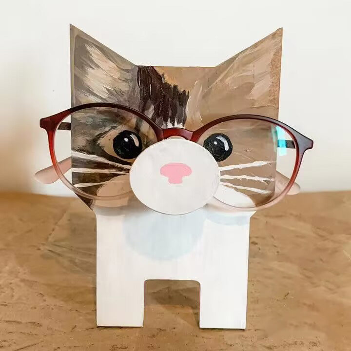 Nuky Cat Eyeglass Holder Stand – ArtistGifts